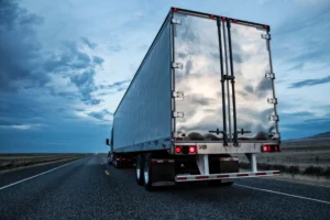 truck on highway